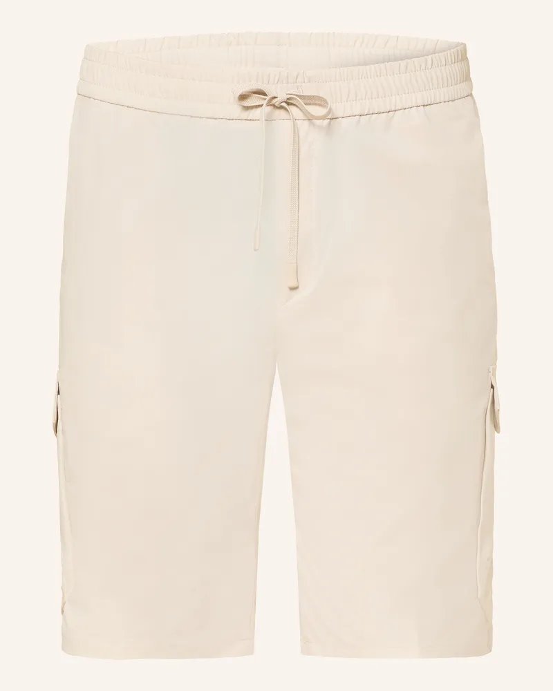HUGO BOSS Cargoshorts URBANEX Tapered Fit Beige