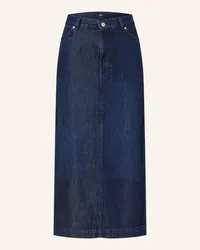 7 for all mankind Jeansrock MIDI SKIRT Blau