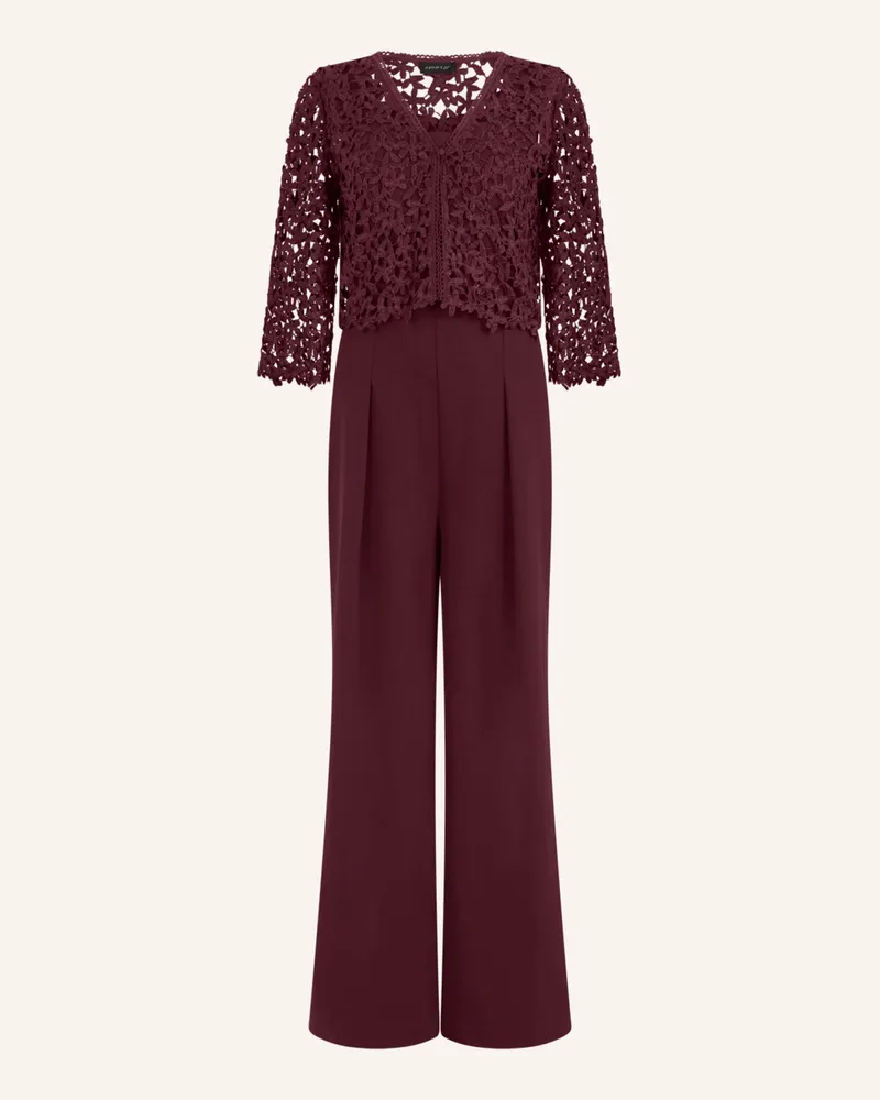 Apart Overall Mit Spitzenjäckchen rot Rot