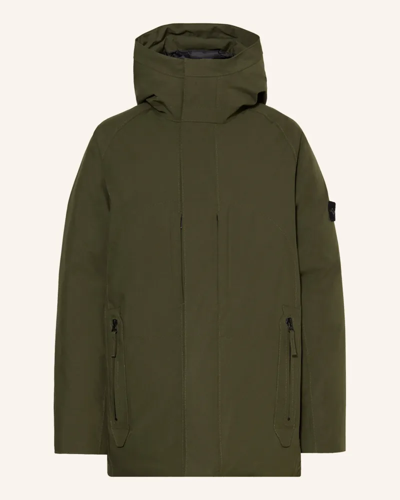 Stone Island Funktionsjacke Oliv