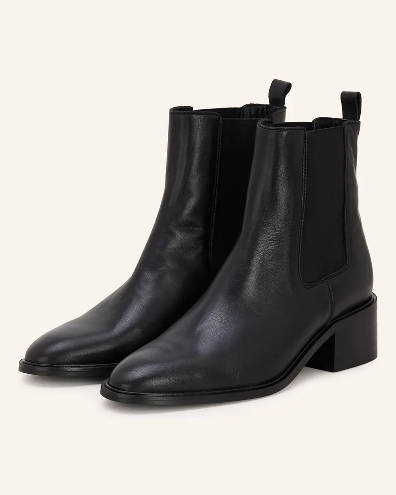 Mrs & HUGS Chelsea-Boots schwarz Schwarz