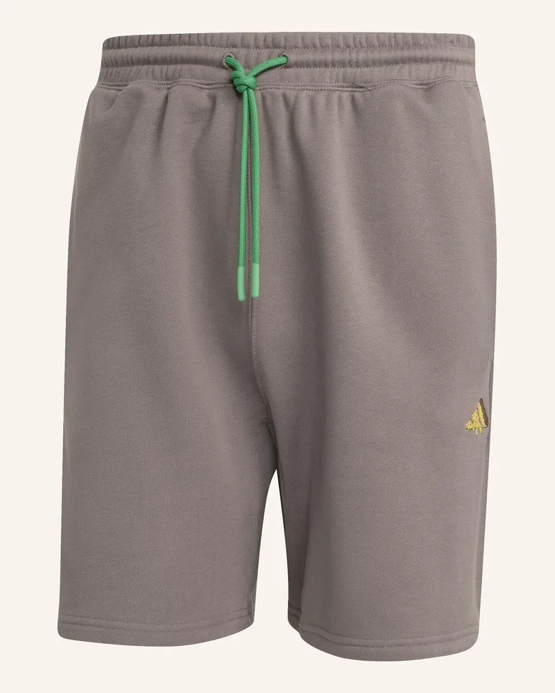 adidas Adidas X Fortnite Shorts braun Grau