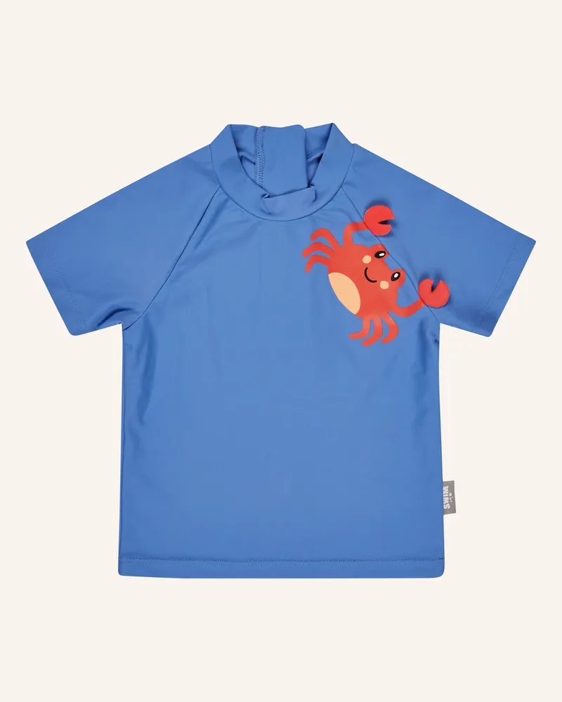 Sterntaler Badeshirt Kurzarm Krabbe blau Blau