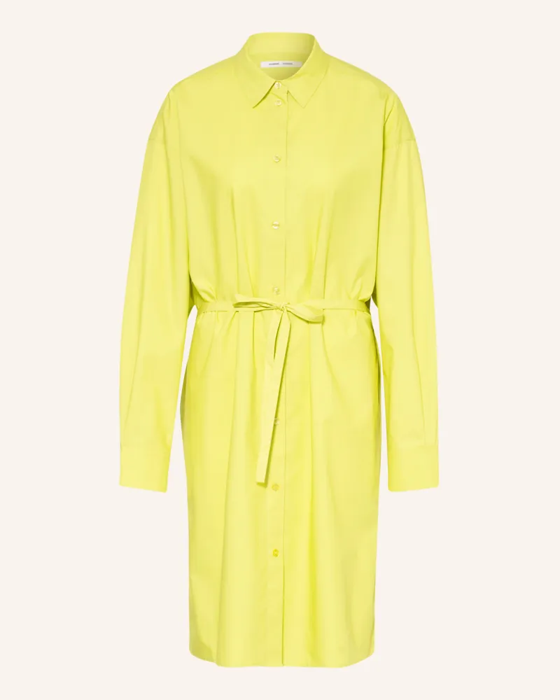 Samsøe & Samsøe Hemdblusenkleid Fredericka gruen Gelb