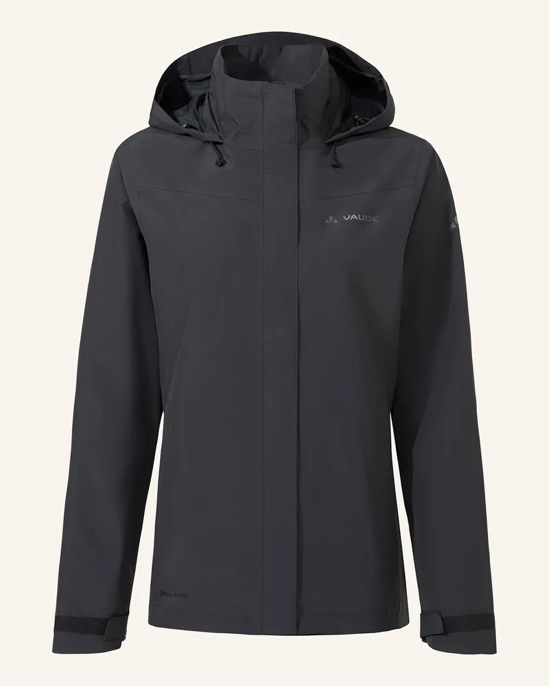 Vaude Hardshell-Jacke W Silda 2l Jacket schwarz Schwarz