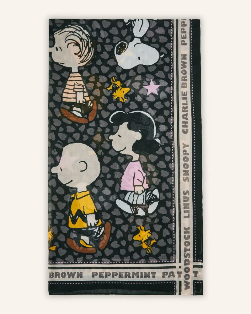 Codello Schal PEANUTS Schwarz