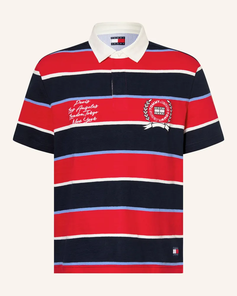 Tommy Hilfiger Piqué-Poloshirt Dunkelblau