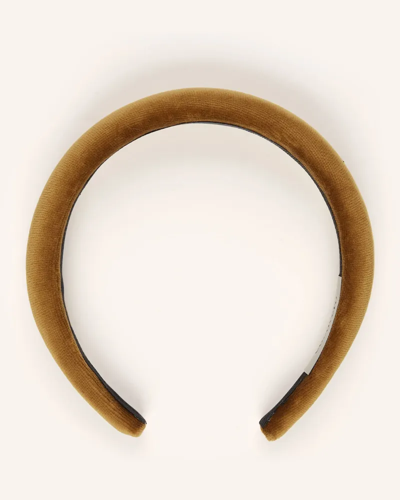 CocoVero Haarreif Flora gelb Gold