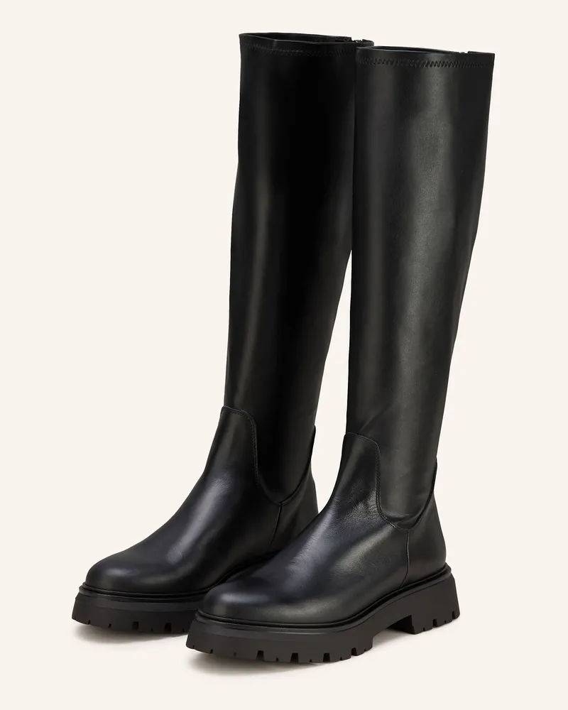 Darling Harbour Plateau-Stiefel Schwarz