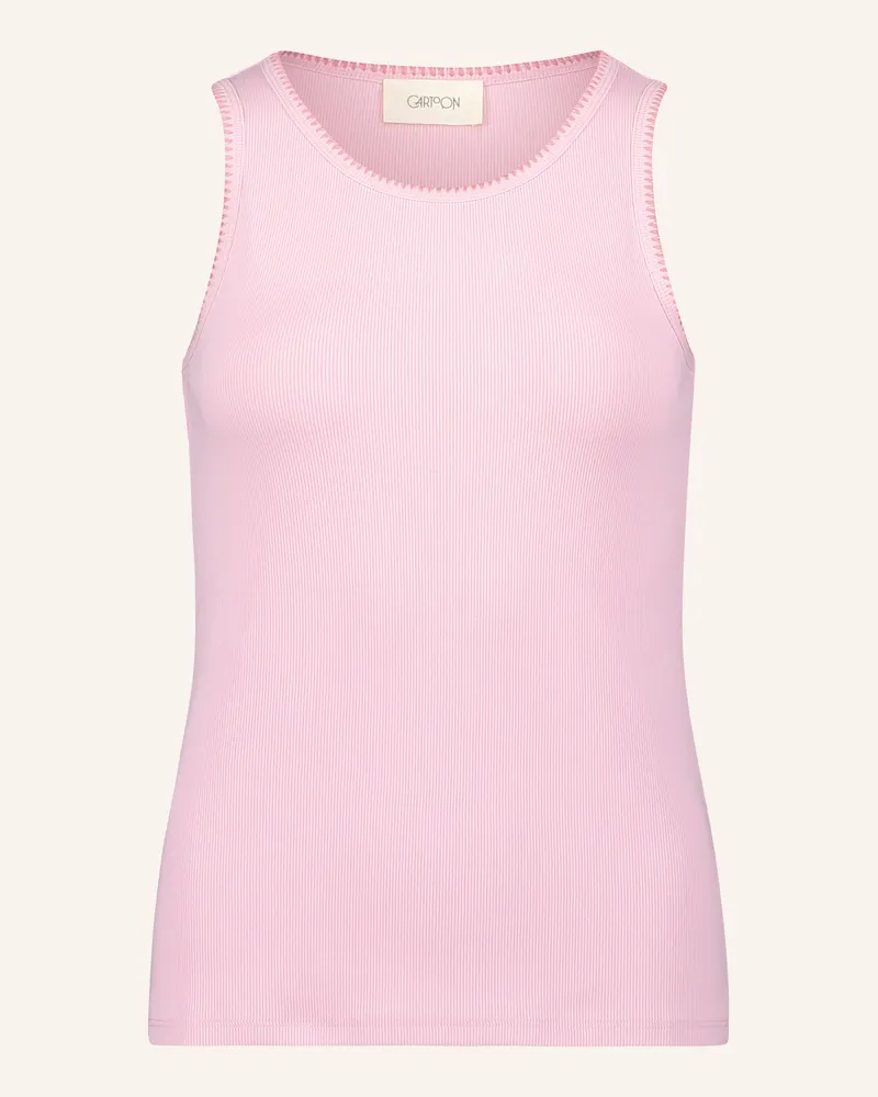 Cartoon Top lila Rosa