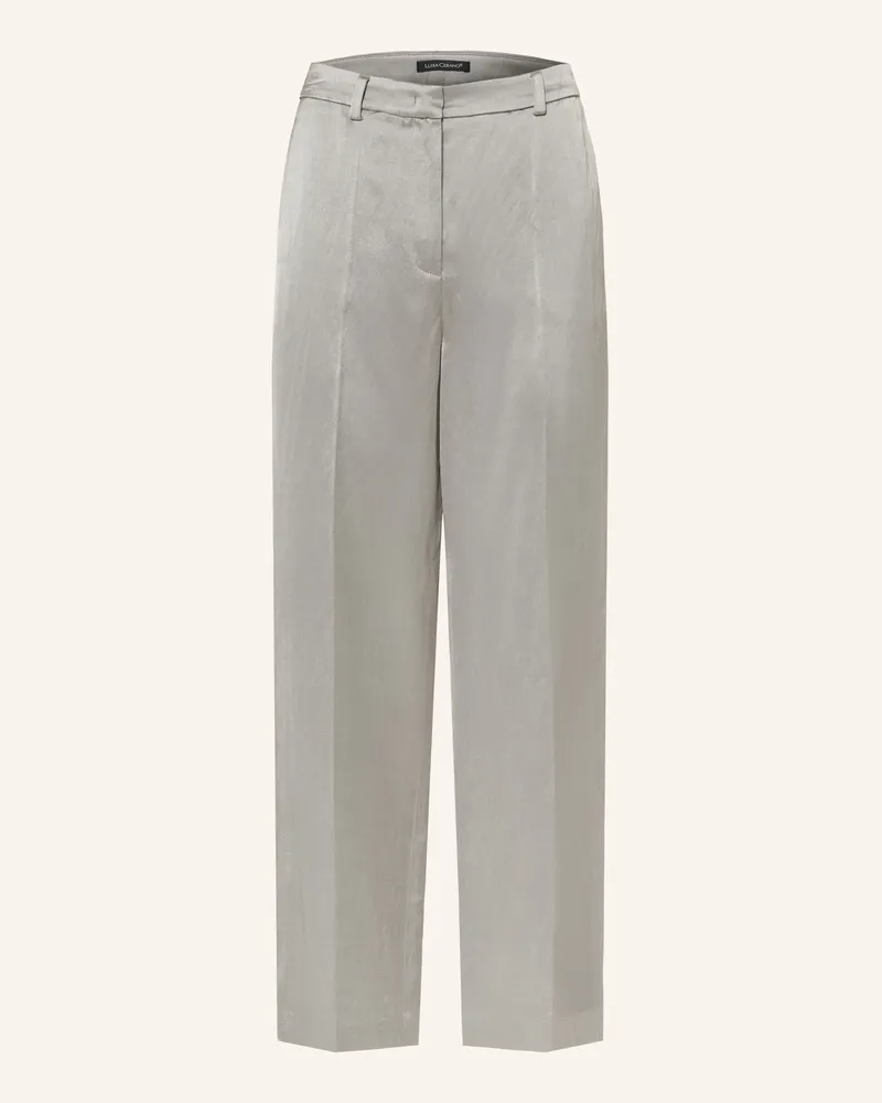 Luisa Cerano Satin-Culotte Grau