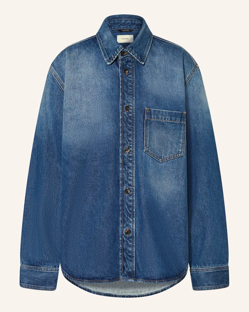 Haikure Jeansbluse Debbie blau Blau