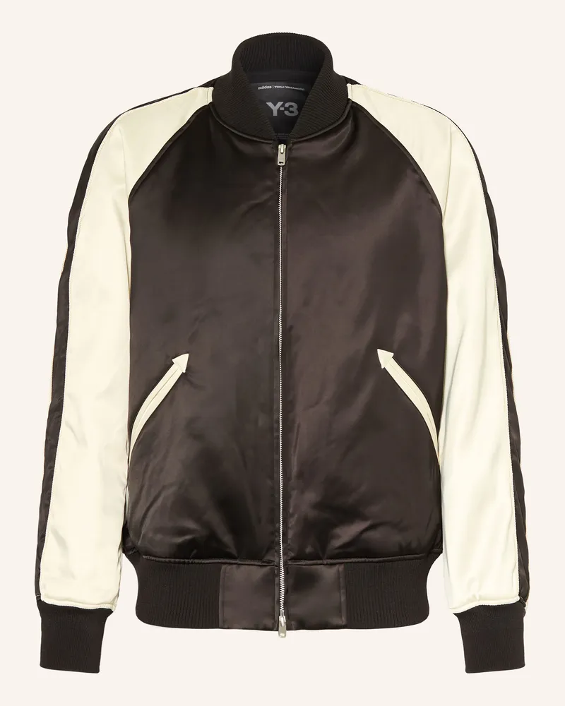 Y-3 Blouson y3-Liquid Logo Satin schwarz Schwarz