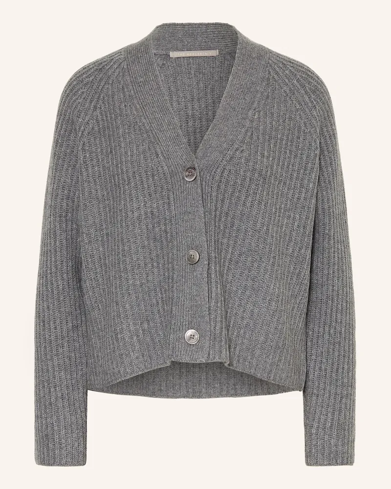 (THE MERCER) N.Y. Strickjacke Mit Cashmere grau Grau