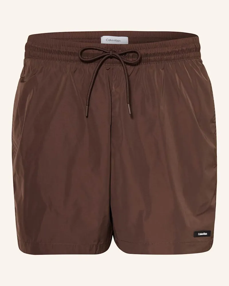 Calvin Klein Badeshorts CK ESSENTIALS Braun
