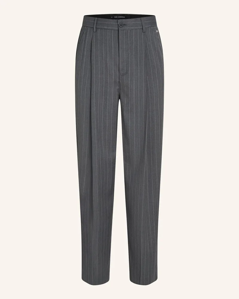 Karl Lagerfeld Hose grau Grau