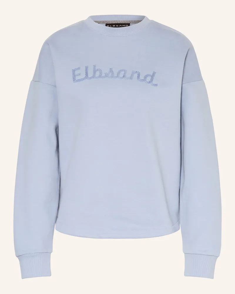 ELBSAND Sweatshirt Edrun blau Blaugrau