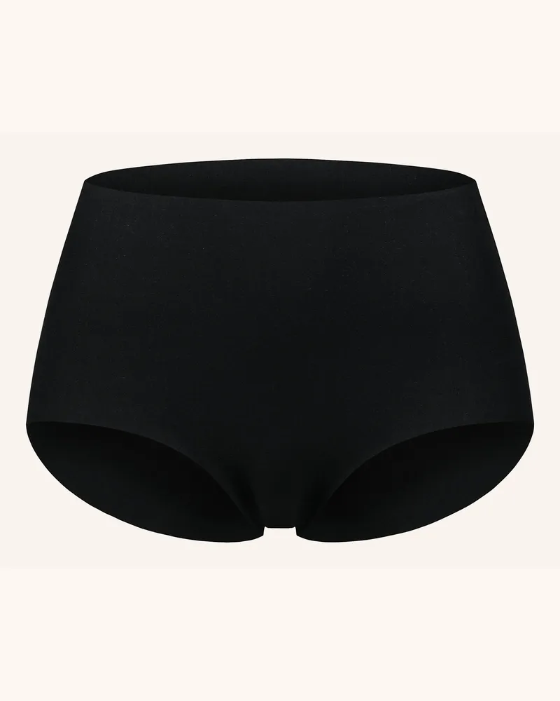 Ehrlich Textil Light Touch High Waist Slip Aus Weichem Modal - Nahtlose Kanten schwarz Schwarz