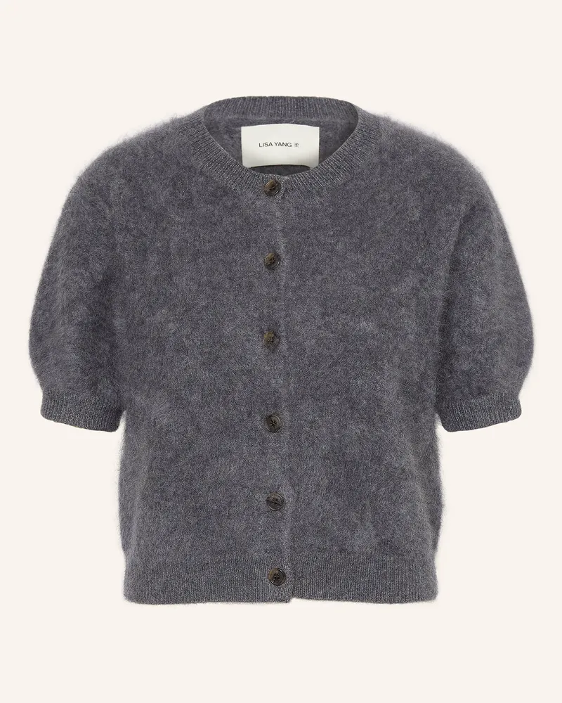 Lisa Yang Strickjacke Lucianne Aus Cashmere grau Grau