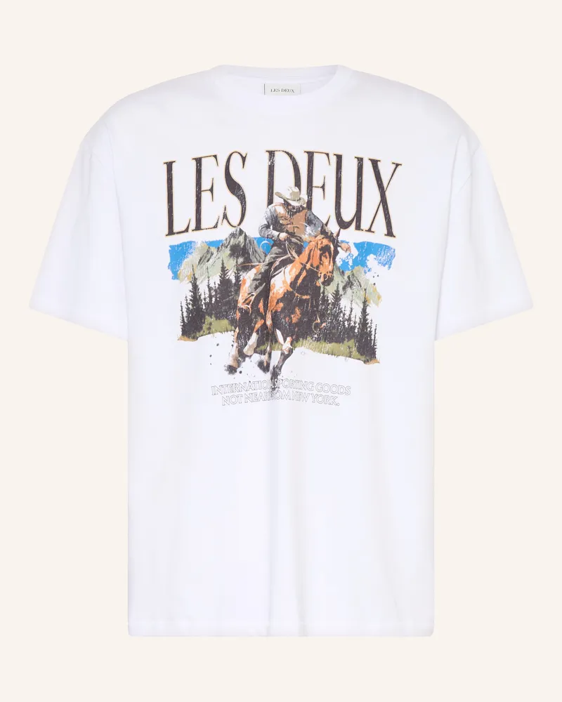 LES DEUX T-Shirt Cole weiss Weiss