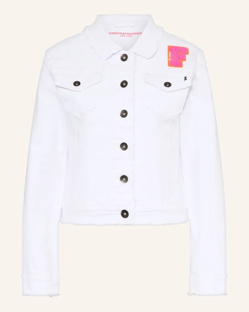 Frieda & Freddies Jeansjacke Weiss