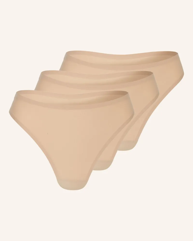 Chantelle 3er-Strings Softstretch beige Nude