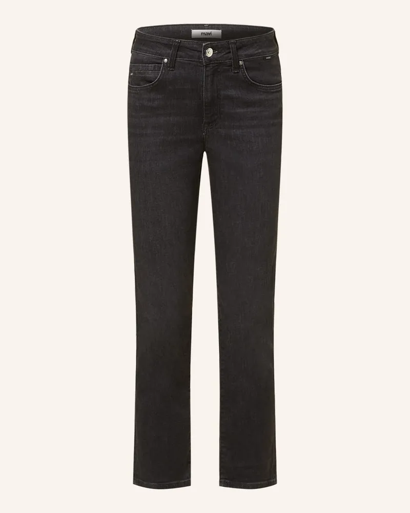 Mavi Jeans Straight Jeans KENDRA Schwarz