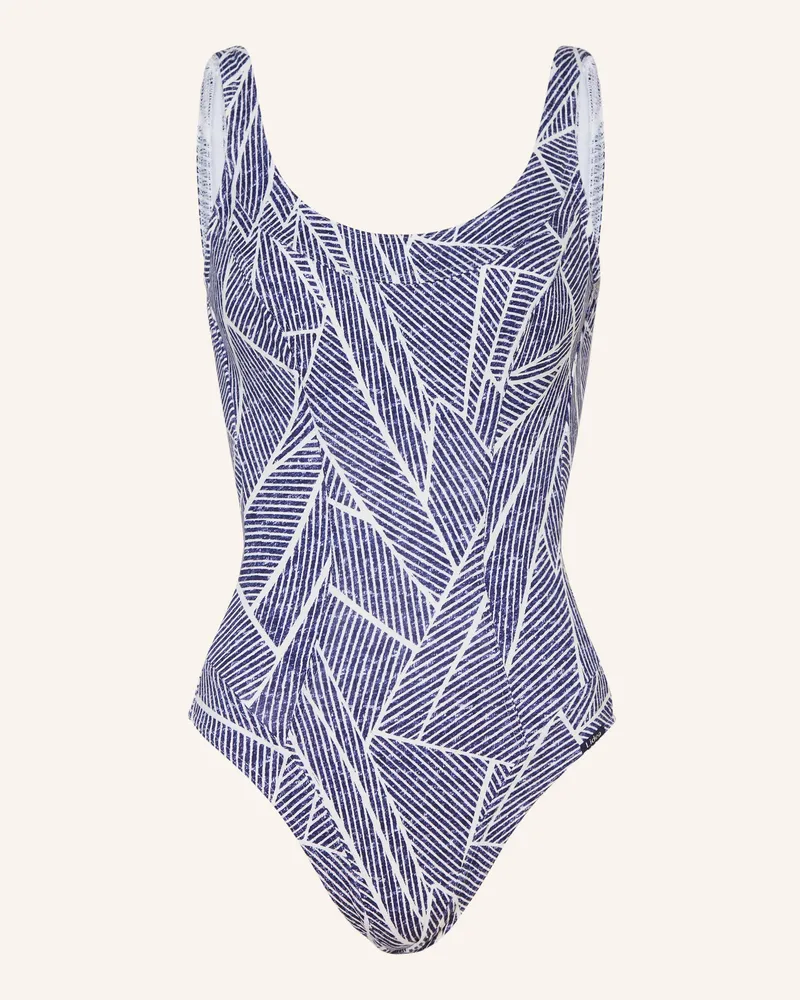 Lidea Badeanzug Indigo Grid blau Dunkelblau
