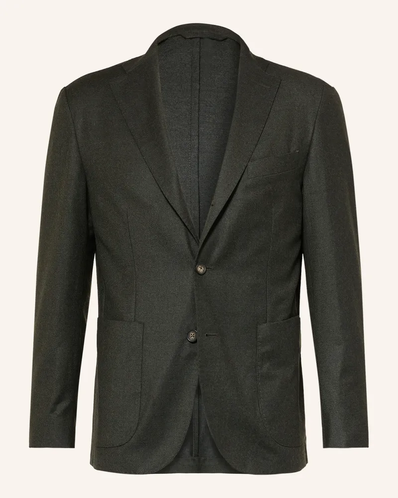 Eton Sakko Slim Fit gruen Dunkelgrün