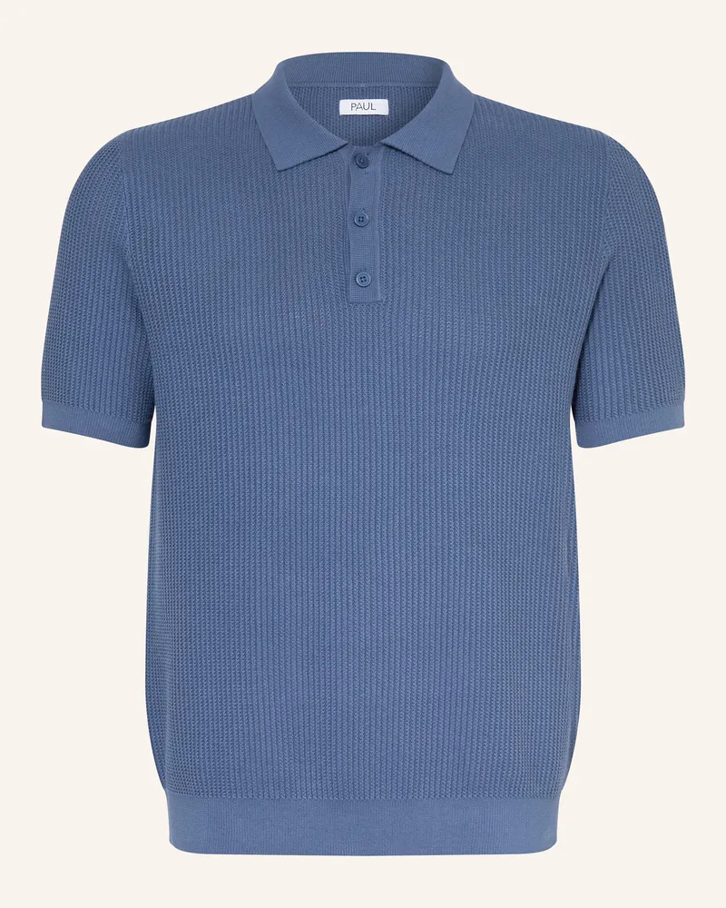 paul Strick-Poloshirt blau Blau