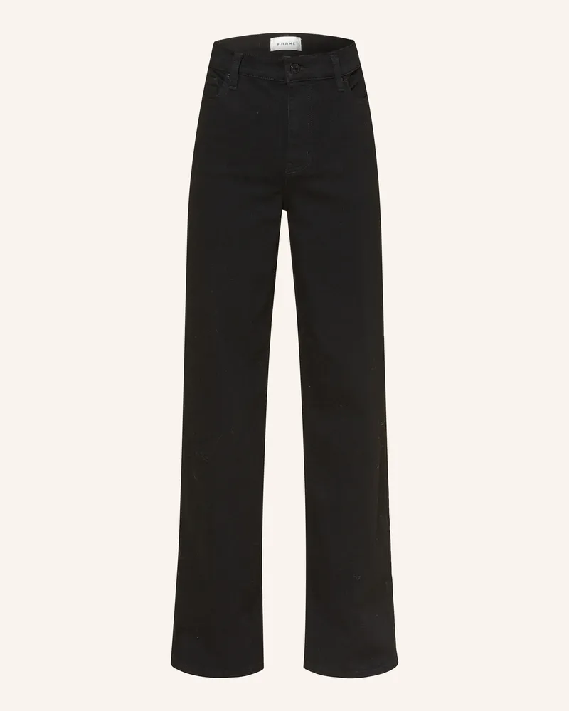 Frame Denim Bootcut Jeans LE SLIM PALAZZO LONG Blk
