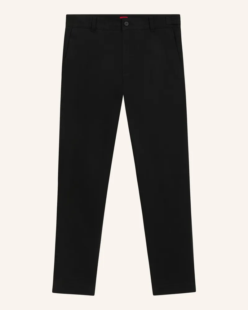 HUGO BOSS Casual Hose GENAR253 Slim Fit Schwarz