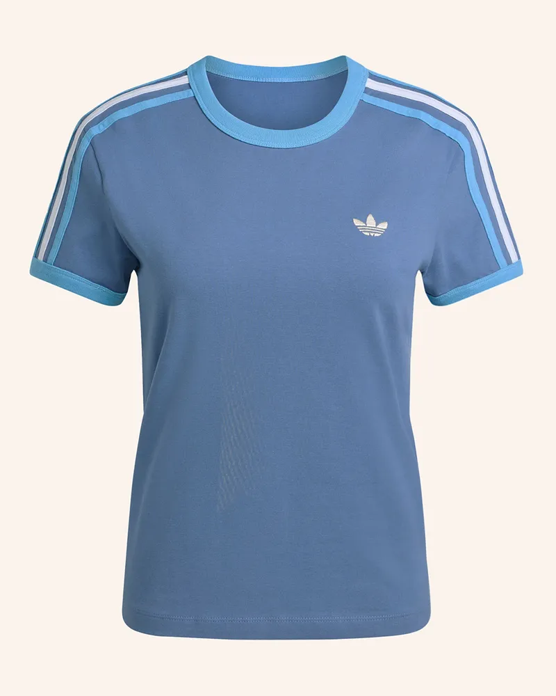 adidas T-Shirt 3-STREIFEN Blau