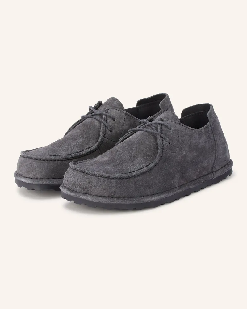 Birkenstock Schnürer Utti grau Dunkelgrau
