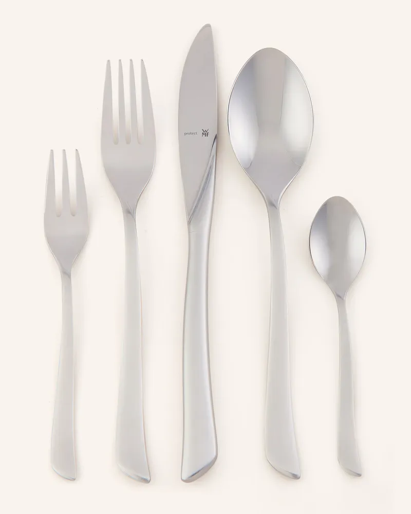 WMF 30-Tlg. Besteck-Set Virginia silber Silber
