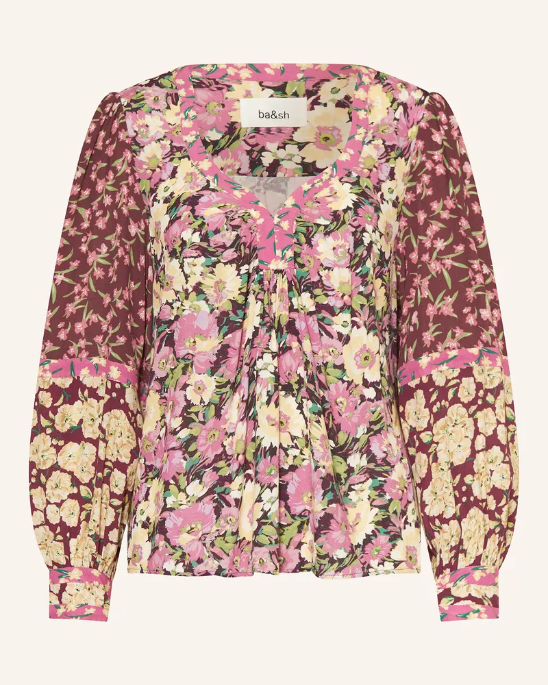 ba&sh Blusenshirt ILINE Dunkelrot
