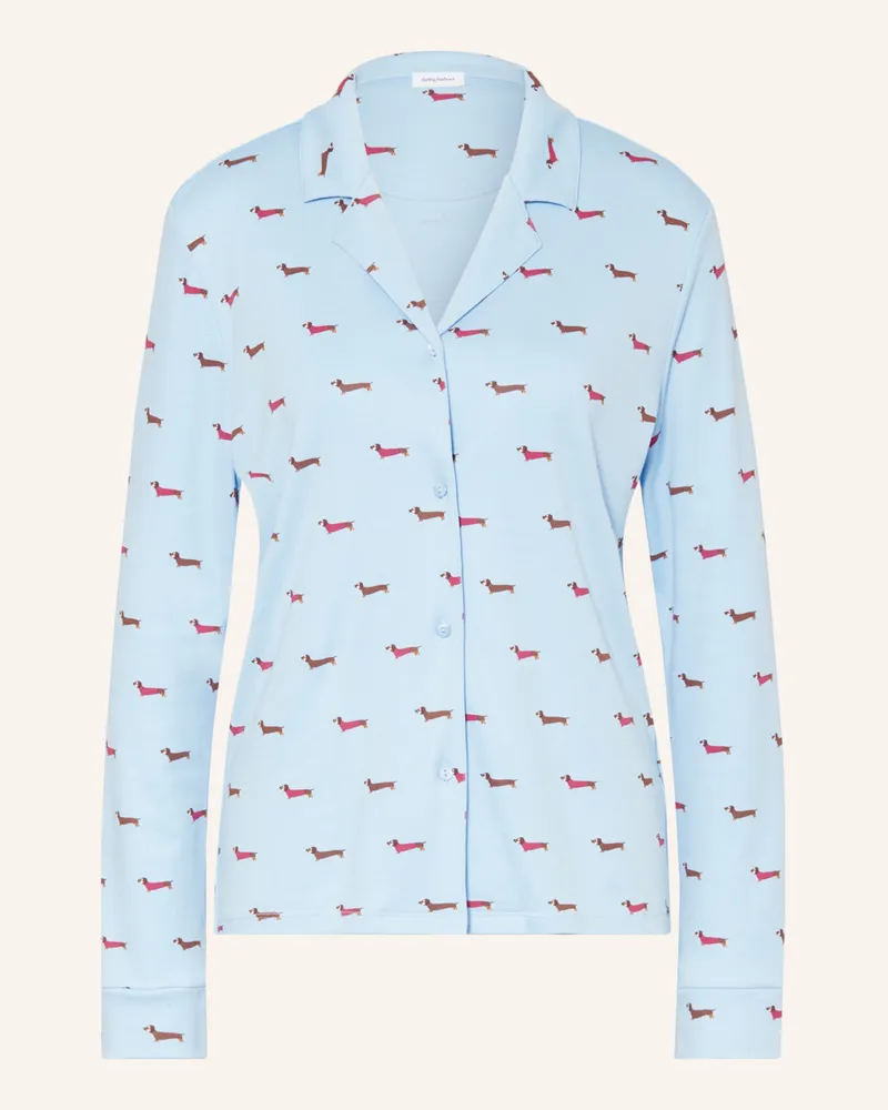 Darling Harbour Schlafshirt Hellblau