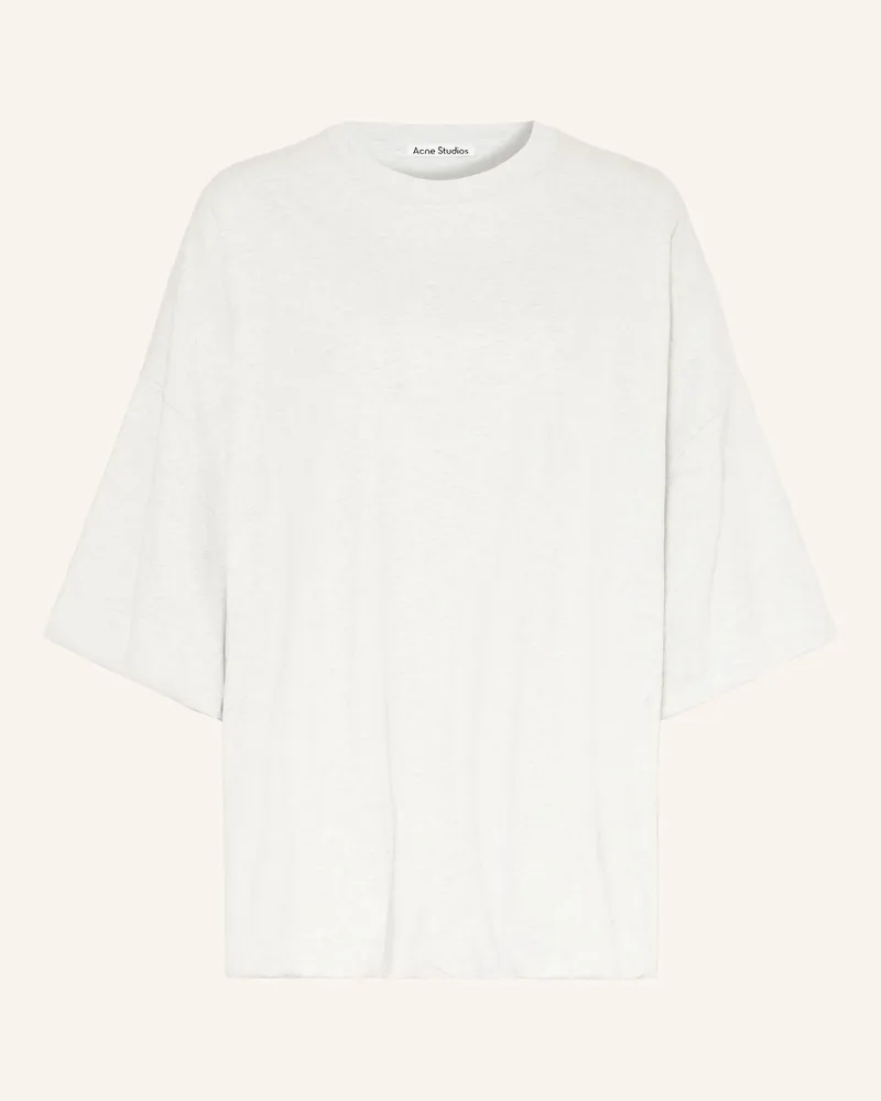 Acne Studios Oversized-Shirt Mit 3/4-Arm grau Hellgrau