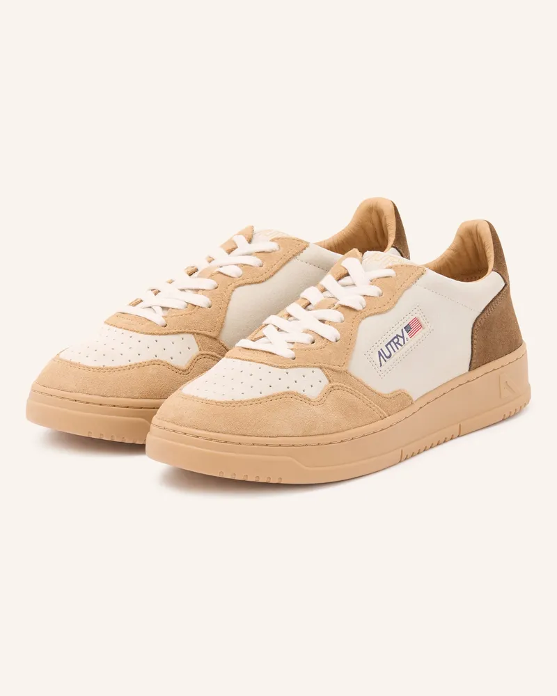 AUTRY Sneaker Medalist Low Ts beige Hellbraun