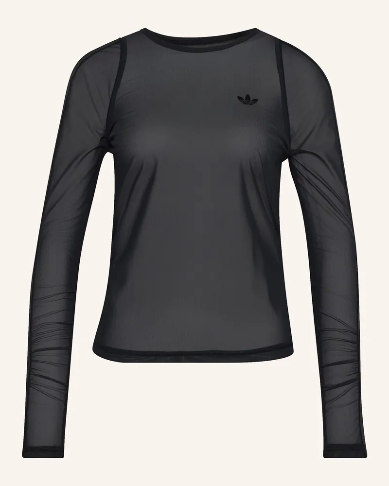 adidas Longsleeve Adidas Orginals Sport schwarz Schwarz