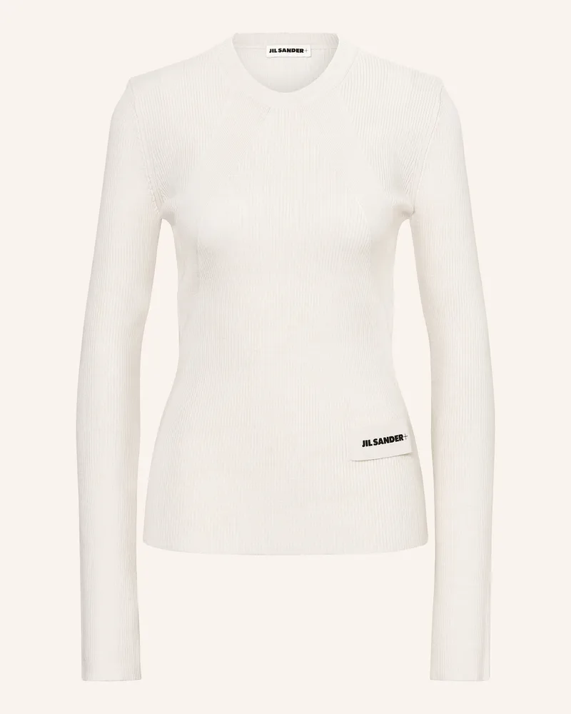 Jil Sander Pullover weiss Creme