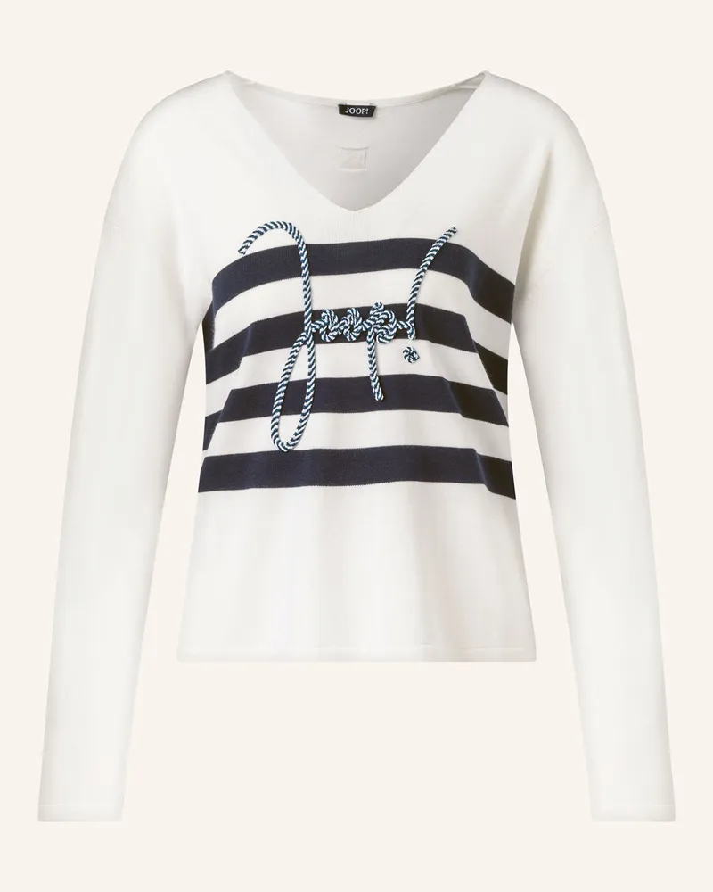JOOP! Pullover KLARA Weiss