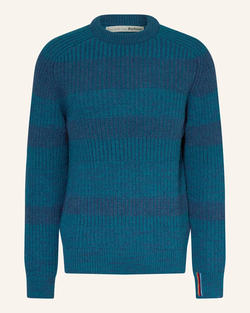 Barbour Pullover Blau
