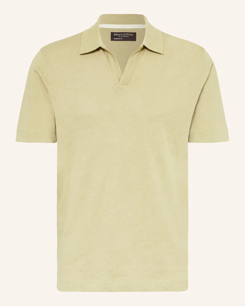Marc O'Polo Piqué-Poloshirt Hellgrün