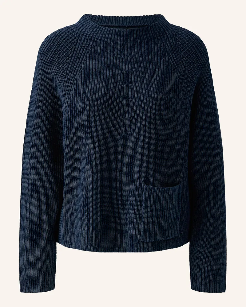 Oui  Pullover Riya blau Dunkelblau