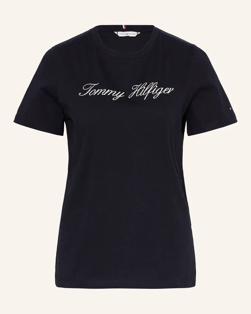 Tommy Hilfiger T-Shirt blau Dunkelblau