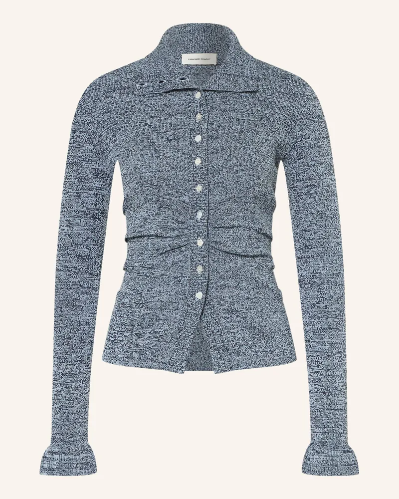 Fabienne Chapot Strickjacke Tilda blau Hellblau