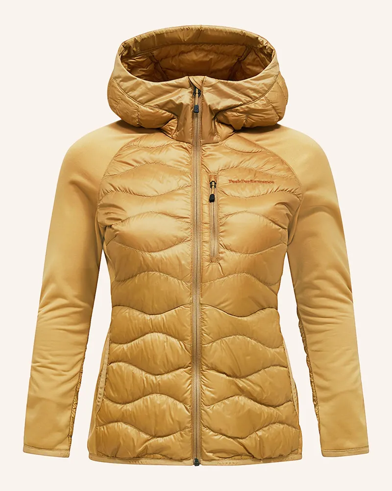 Peak Performance Hybrid-Daunenjacke HELIUM Cognac
