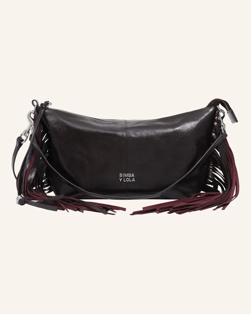 BIMBA Y LOLA Lederhandtasche rot Rot