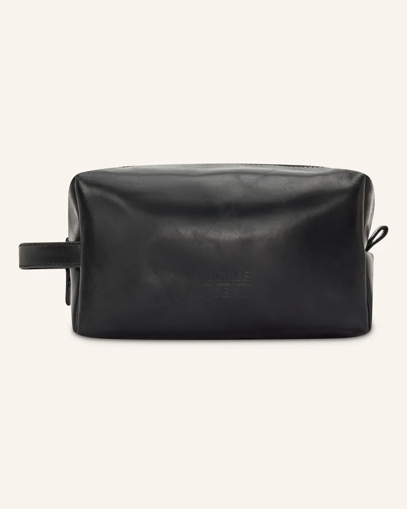 Buckle & Seam Kulturtasche Everest schwarz Schwarz